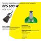 Klingspor K.SZCZOTKA PĘDZELKOWA 12mm BPS600W DRUT FALISTY NIERDZEWNY 11740345 4014855450848