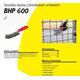 Klingspor K.SZCZOTKA RĘCZNA UCHWYT PLASTIKOWY BHP600 DRUT STALOWY 11740354 4014855451975