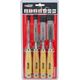 AWTools AWTOOLS ZESTAW DŁUT Z DREWNIANYMI UCHWYTAMI 4 SZTUKI 6/12/18/24 MM 11741026 5903678608408