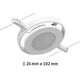 Paulmann System linkowy Set RoundMac 5x4,5W LED biały 11757395 4000870944172