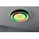 Lampa sufitowa Paulmann Panel Rainbow Dynamic 22W RGB Zmienna Biel Biały/czarny 11757553 4000870705445
