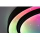 Lampa sufitowa Paulmann Panel Rainbow Dynamic 22W RGB Zmienna Biel Biały/czarny 11757553 4000870705445
