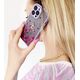 Hurtel Design Case etui do iPhone 12 Pro Max pokrowiec w kwiaty ciemnoniebieski 11833829 9145576253748