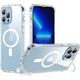 Joyroom Joyroom Magnetic Defender magnetyczne etui do iPhone 14 pancerny pokrowiec z haczykami podstawką przezroczysty (kompatybilne z MagSafe) 11834561 6956116729950