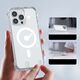 Joyroom Joyroom Magnetic Defender magnetyczne etui do iPhone 14 pancerny pokrowiec z haczykami podstawką przezroczysty (kompatybilne z MagSafe) 11834561 6956116729950