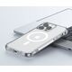 Joyroom Joyroom Magnetic Defender magnetyczne etui do iPhone 14 pancerny pokrowiec z haczykami podstawką przezroczysty (kompatybilne z MagSafe) 11834561 6956116729950