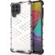 Hurtel Honeycomb etui pancerny pokrowiec z żelową ramką Samsung Galaxy M53 5G przezroczysty 11866019 9145576257180
