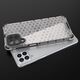 Hurtel Honeycomb etui pancerny pokrowiec z żelową ramką Samsung Galaxy M53 5G przezroczysty 11866019 9145576257180