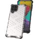 Hurtel Honeycomb etui pancerny pokrowiec z żelową ramką Samsung Galaxy M53 5G czarny 11866022 9145576257197