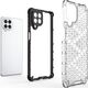 Hurtel Honeycomb etui pancerny pokrowiec z żelową ramką Samsung Galaxy M53 5G czarny 11866022 9145576257197