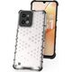 Hurtel Honeycomb etui pancerny pokrowiec z żelową ramką Realme C31 przezroczysty 11873501 9145576257319