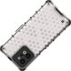 Hurtel Honeycomb etui pancerny pokrowiec z żelową ramką Realme C31 przezroczysty 11873501 9145576257319
