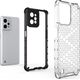 Hurtel Honeycomb etui pancerny pokrowiec z żelową ramką Realme C31 przezroczysty 11873501 9145576257319