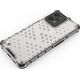Hurtel Honeycomb etui pancerny pokrowiec z żelową ramką Realme C31 przezroczysty 11873501 9145576257319