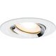 Paulmann Oprawa wbudowana Nova premium IP65 ruchoma LED 1x7W 230V GU10 51mm Biały/Aluminium 11901313 4000870929032