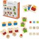 Viga Toys VIGA Drewniana Układanka Gra w Szybkie Dopasowanie 27 el. 11963694 6971608446511