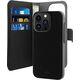 Puro Etui Puro Wallet Detachable do iPhone 14 Pro 6,1" 2w1 czarne/black 11987330 8033830312571