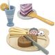 Viga Toys VIGA PolarB Drewniany Zestaw Obiadowy do Krojenia 12118911 6971608440588