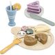 Viga Toys VIGA PolarB Drewniany Zestaw Obiadowy do Krojenia 12118911 6971608440588