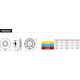 AWENTA Wentylator sufitowy Sateo fi125 135m3/h 15W 230V biały Awenta WXS125T 12129383 5905033303904