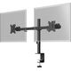 Goobay Uchwyt biurkowy na 2 monitory 17" - 32" Fix (59394) 12136283 4040849593949