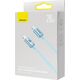 Kabel USB Baseus USB-C - Lightning 1.2 m Jasnoniebieski (BSU3637) 12180052 6932172614461