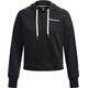 Under Armour Under Armour Essential Fleece Script FZ Hoodie 1374106-001 Czarne M 12192770 196039084279
