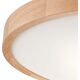 Lampa sufitowa Lamkur Plafon drewniany dębowy LED 3-punktowy wypukły 47cm 12287194 5907687441308