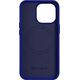iCarer iCarer Litchi Premium Leather Case skórzane etui iPhone 14 Pro Max magnetyczne z MagSafe ciemnoniebieski (WMI14220712-DB) 12291665 6975092685579