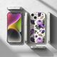 Ringke Ringke Fusion Design pancerne etui pokrowiec z żelową ramką iPhone 14 Plus przezroczysty (Purple rose) (FD637E29) 12291715 8809881265605