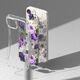Ringke Ringke Fusion Design pancerne etui pokrowiec z żelową ramką iPhone 14 Plus przezroczysty (Purple rose) (FD637E29) 12291715 8809881265605