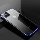 Hurtel Clear Color case żelowy pokrowiec etui z metaliczną ramką Xiaomi Redmi Note 11S / Note 11 niebieski 12294333 9145576264409