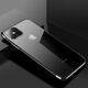 Hurtel Clear Color case żelowy pokrowiec etui z metaliczną ramką Samsung Galaxy S22 Ultra czarny 12297871 9145576264478