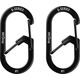 NiteIze Zestaw Karabinków Nite Ize G-Series 1 2pack Black 12363096 94664050679