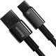 Kabel USB Baseus USB-A - USB-C 1 m Czarny (CAWJ000001) 12367099 6932172618087