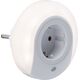 Lampka wtykowa do gniazdka Paulmann Esby oświetlenie nocne Wtyczka Biały 0,2W 3000K Sensor 12408351 4000870924945