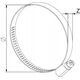 AWENTA Opaska zaciskowa Awenta OP2 fi 100-120 12456689 5905033298484