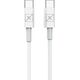 Kabel USB Maxximus USB-C - USB-C 1 m Biały 12467554 5901313414018