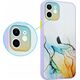 Maxximus MX AQUARELLE IPHONE XS MAX ŻÓŁTO-NIEBIESKI / YELLOW-NAVY 12467591 5901313072256