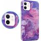 Maxximus MX MARBLE IPHONE XS MAX PINK / RÓŻOWY 12467686 5901313071754