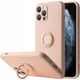 OEM Etui Silicon Ring do Iphone 13 PRO różowy 12468369 5901313834939