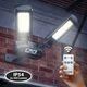 Maclean Solarna lampa uliczna LED z czujnikiem ruchu i pilotem Maclean IP54, 5W, 2x450lm, 6500K, Li-ion 2400 mAh, 3 tryby pracy MCE447 12479209 5902211128540