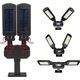 Maclean Solarna lampa uliczna LED z czujnikiem ruchu i pilotem Maclean IP54, 5W, 2x450lm, 6500K, Li-ion 2400 mAh, 3 tryby pracy MCE447 12479209 5902211128540