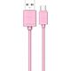 Kabel USB Joyroom USB-A - USB-C 1 m Różowy 12480459 6956116793548