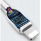 Kabel USB Joyroom USB-A - Lightning 1 m Różowy 12480465 6956116793883