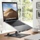 Maxximus MAXXIMUS FOLD PRO LAPTOP STAND GRAY/SZARY, regulowana podstawka 12480483 5901313414094