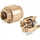AQUER Zawór zwrotny Aquer ZZ1/2 GM TK 1/2" z mosiężnym grzybkiem 12510087 5902560903782