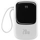 Powerbank Baseus Qpow Digital Display Lightning 20000mAh Biały 12511459 6932172620660