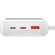 Powerbank Baseus Qpow Digital Display Lightning 20000mAh Biały 12511459 6932172620660
