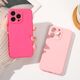 Hurtel Silicone case etui iPhone 14 Plus silikonowy pokrowiec różowe 12512055 9145576262337